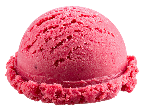 Hindbær sorbet