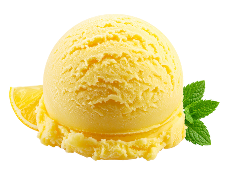 Lemon sorbet
